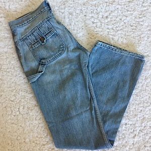Vtg Levi’s Low Boot Cut Carpenter Jeans 9
